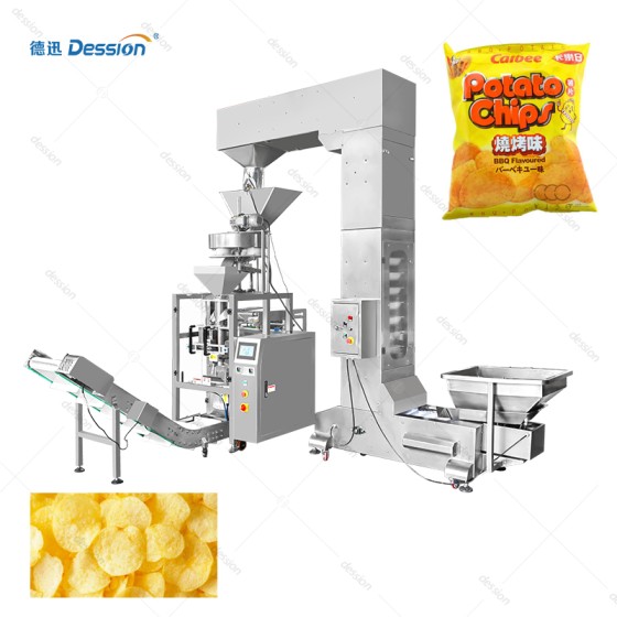 Large Vertical Form Fill Seal Machine for Potato Chips & Snack Foods
